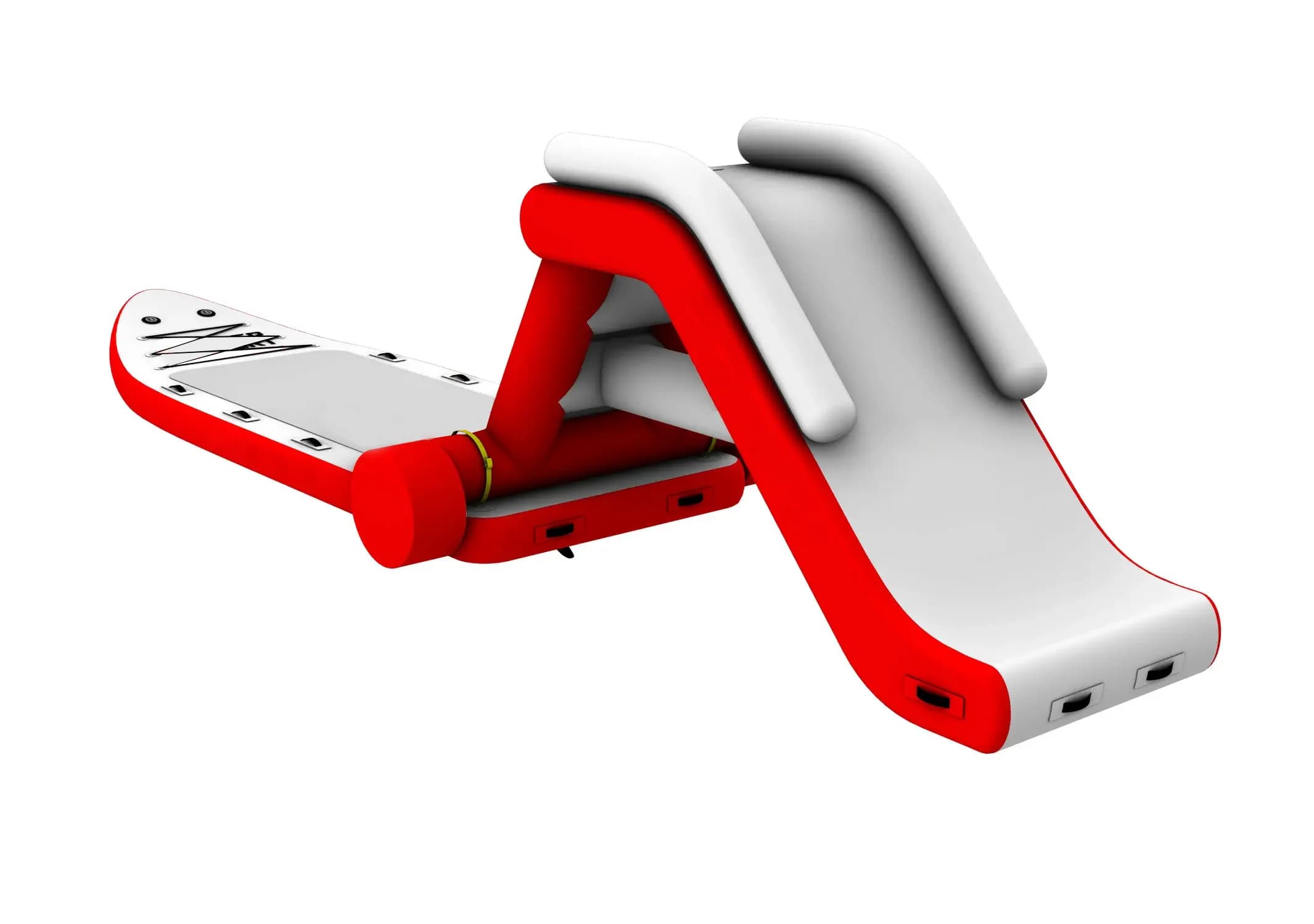 Toboggan gonflable pour planches Sup ou plate-forme, grande toboggan à pagaie avec toboggan