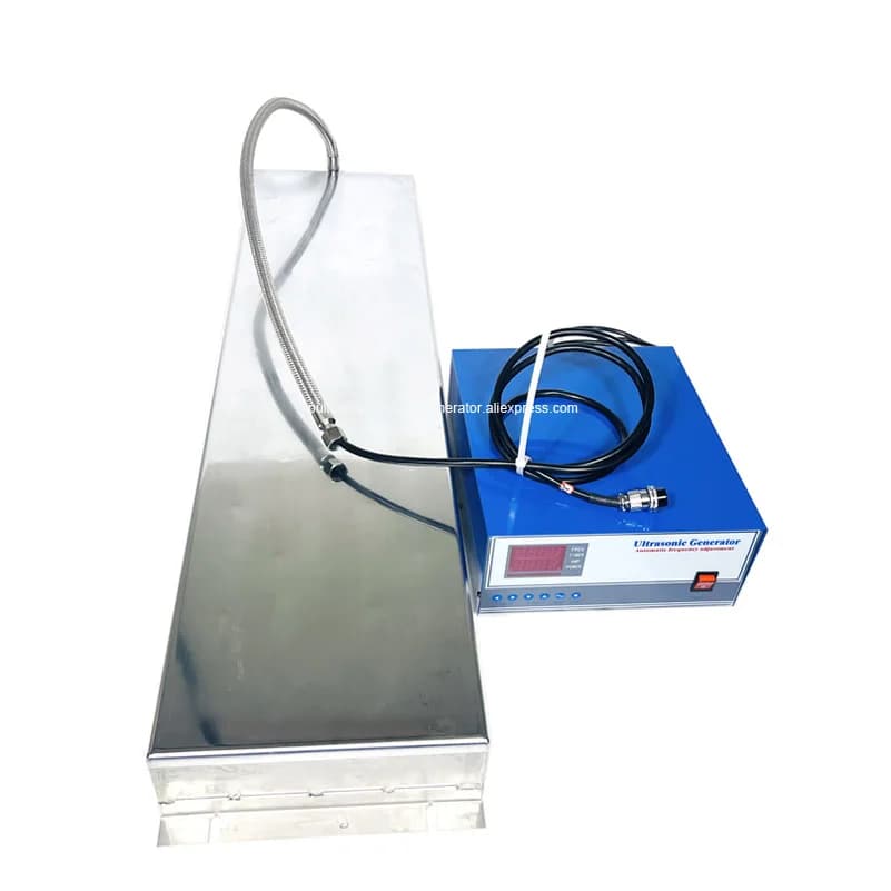 Nettoyeur ultrasonique industriel vibrateur 3000W, plaque vibrante Submersible, transducteurs personnalisés, plaque de lavage électrique ultrasonique