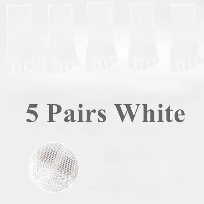 5 paires de chaussettes à cinq doigts pour femmes