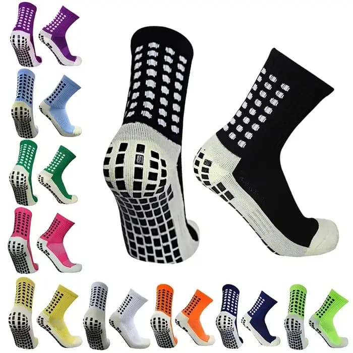 Chaussettes de Football antidérapantes pour hommes