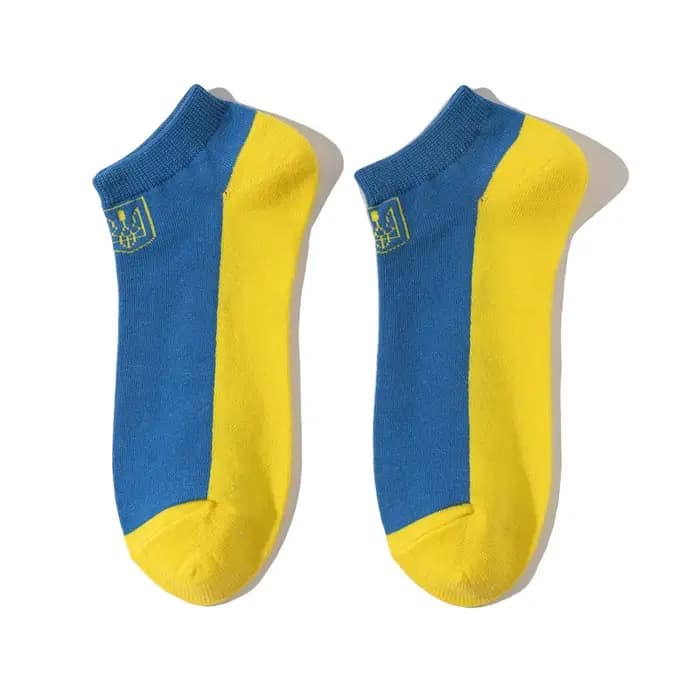Chaussettes Ukrain Feel Crew pour hommes et femmes