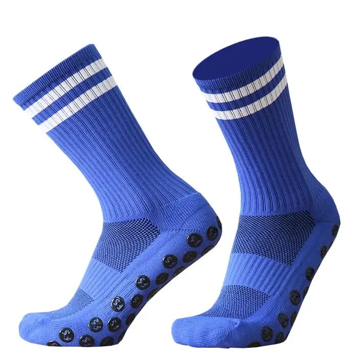 Nouvelles Chaussettes de Football FS Style Sportif avec Ventouses en Silicone Antidérapantes pour Hommes et Femmes