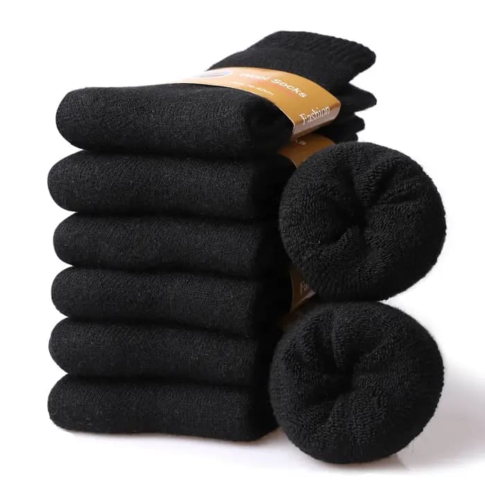 Chaussettes thermiques en laine épaisse pour femmes