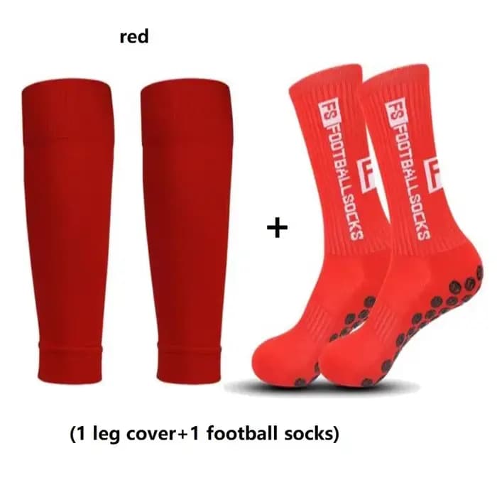 1/3/6 paires de chaussettes de sport de football FS antidérapantes