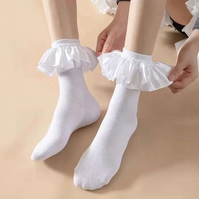 Chaussettes en seersucker