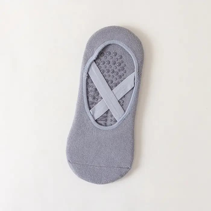 1 à 5 paires de chaussettes de yoga antidérapantes pour femmes