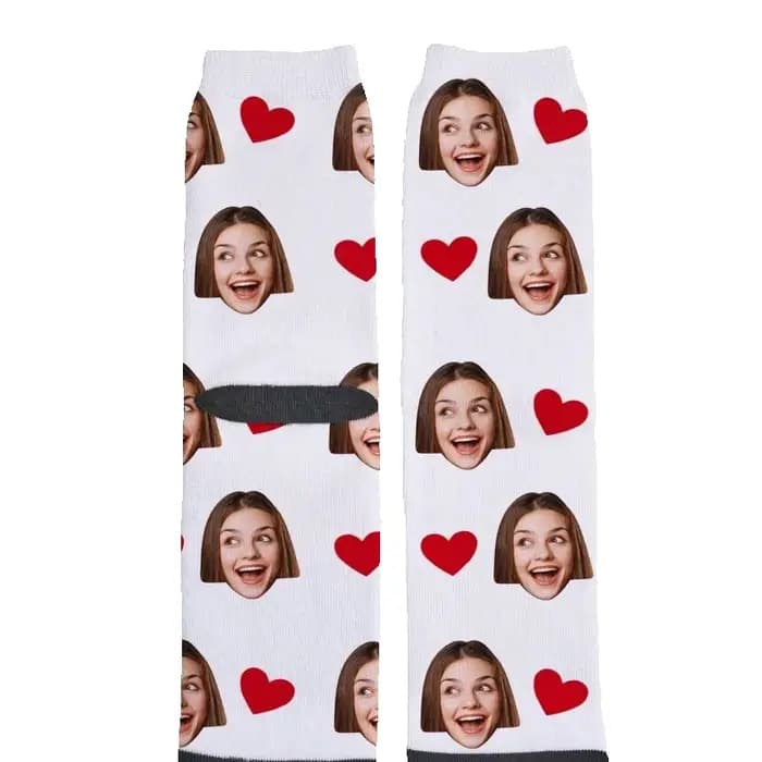 Chaussettes personnalisées avec photo personnalisée