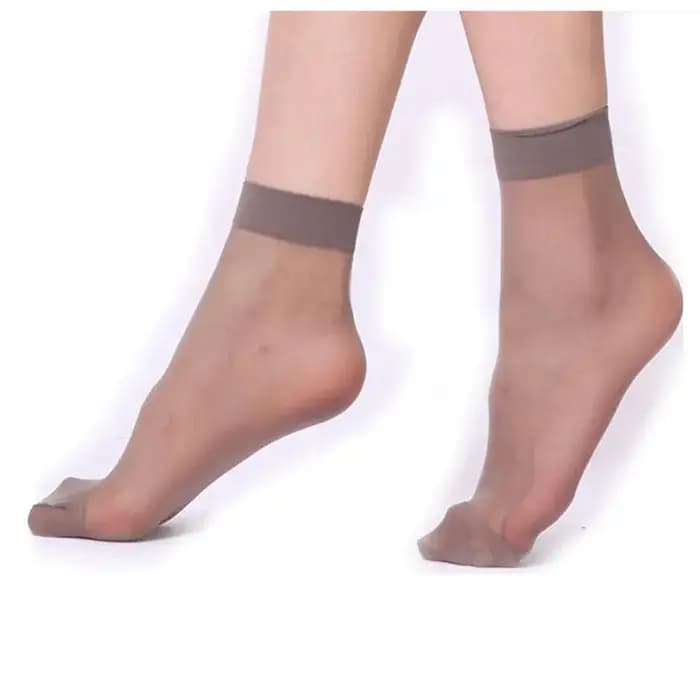 Meilleures ventes, 10 paires de chaussettes transparentes de haute qualité