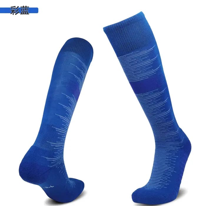Chaussettes de football en coton pour enfants et adultes