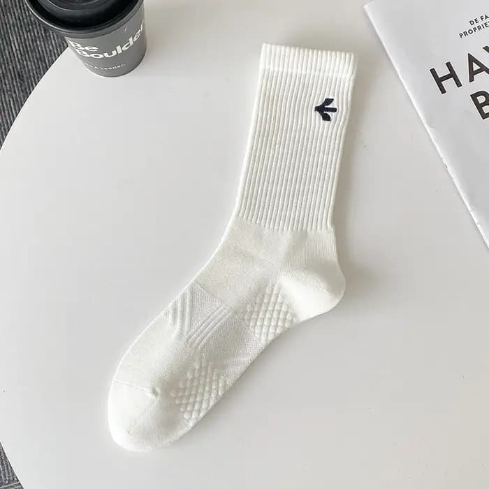 Hommes chaussettes nouveau automne Simple couleur unie décontracté