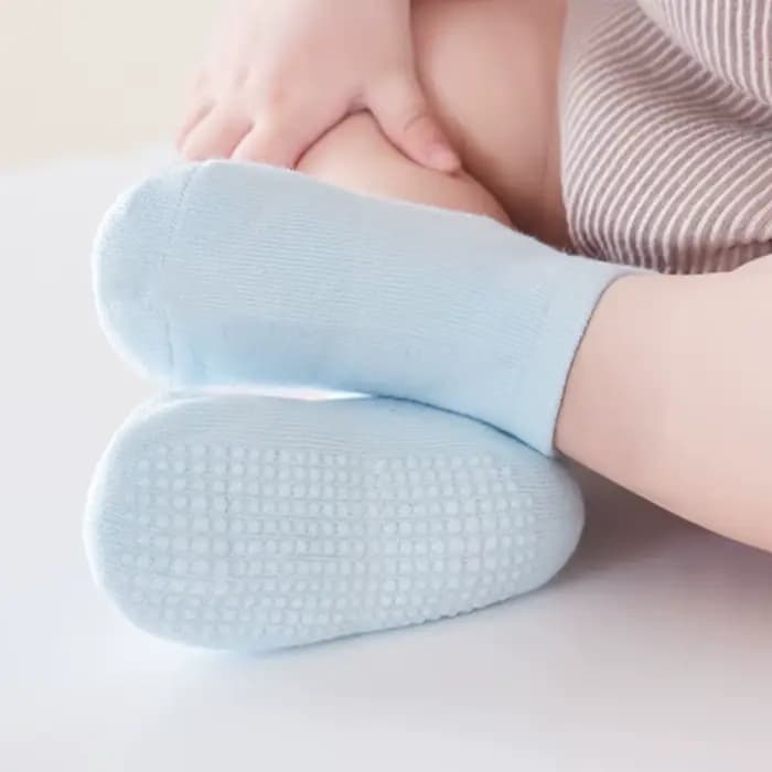 Lot de 6 paires de chaussettes coordonnantes en coton pour bébé garçon et fille