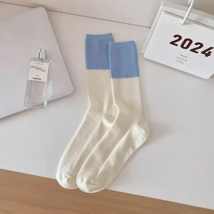 Chaussettes double illac ultra fines pour femmes