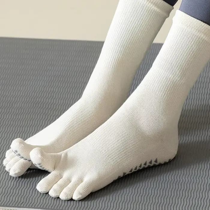 Chaussettes de yoga antidérapantes pour femmes