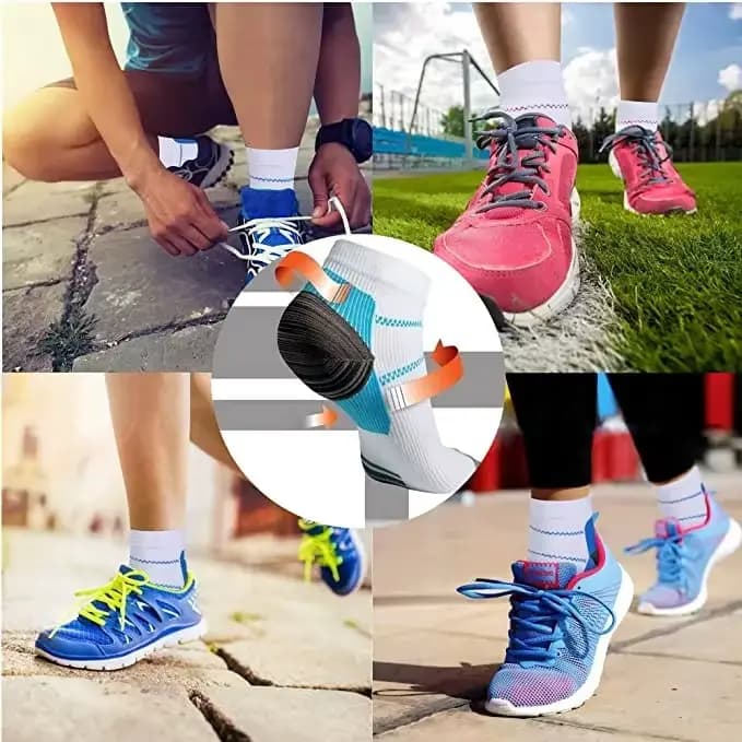 Chaussettes de Compression de pied pour hommes et femmes