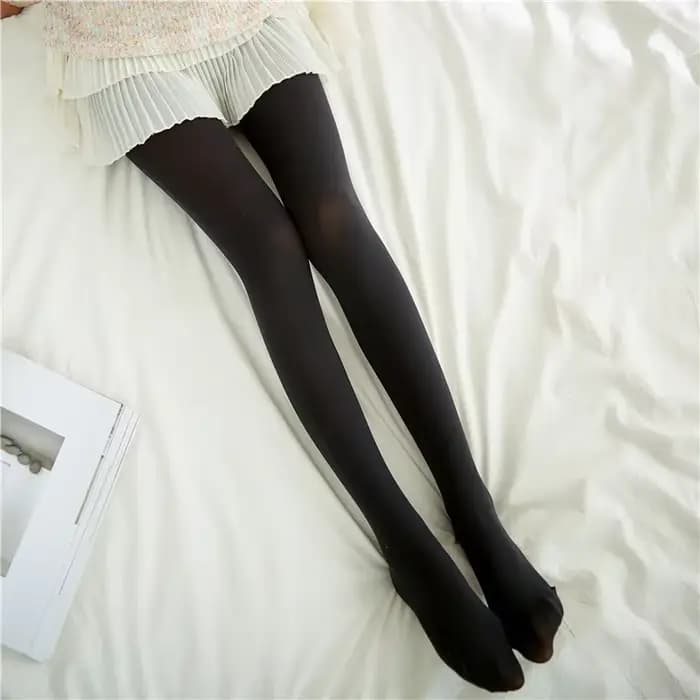 Collants Lolita blancs de Style japonais pour femmes