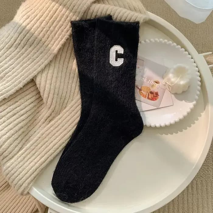 Chaussettes de luxe en laine pour femmes