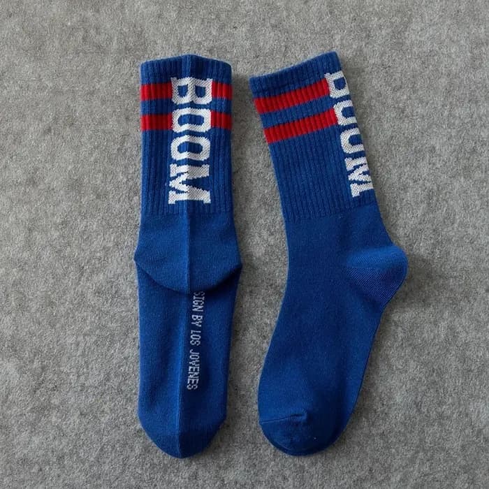 Tide Brand-Chaussettes montantes Boom pour hommes et femmes