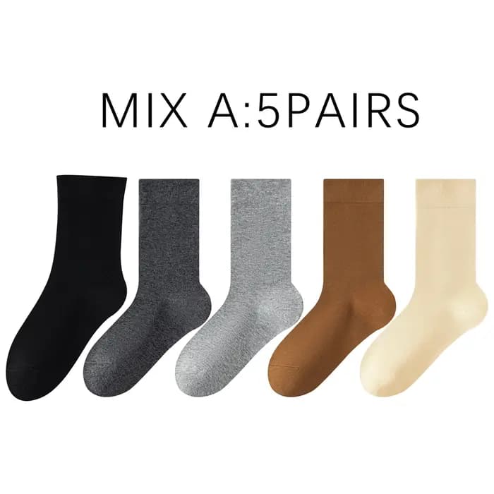 Chaussettes en coton sans couture empilables pour femmes - Portez-les en version tombante ou droite
