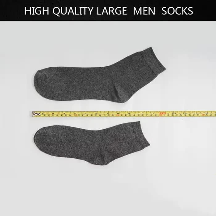 5 paires/lot grande taille hommes chaussettes coton 42