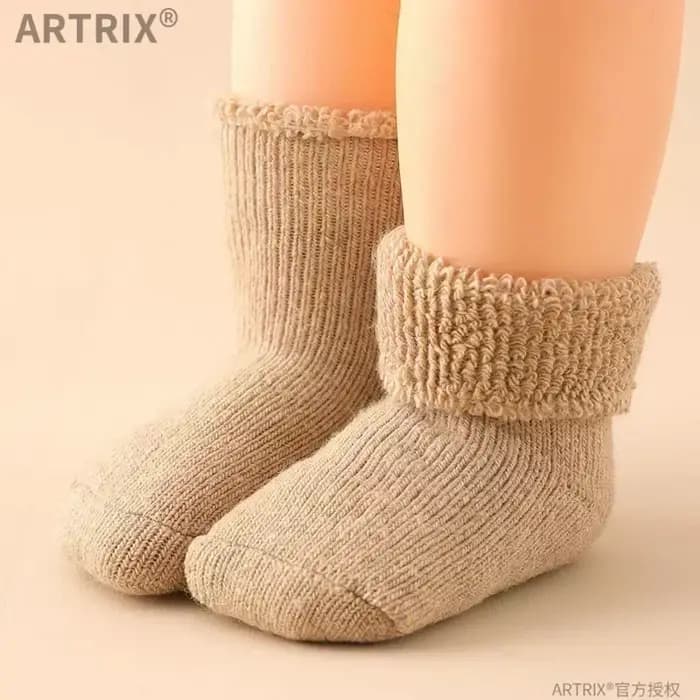 Chaussettes en laine et cachemire pour enfants de 0 à 10 ans