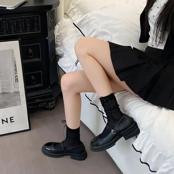 Chaussettes Désossées avec Nministériels d Latéral pour Femme