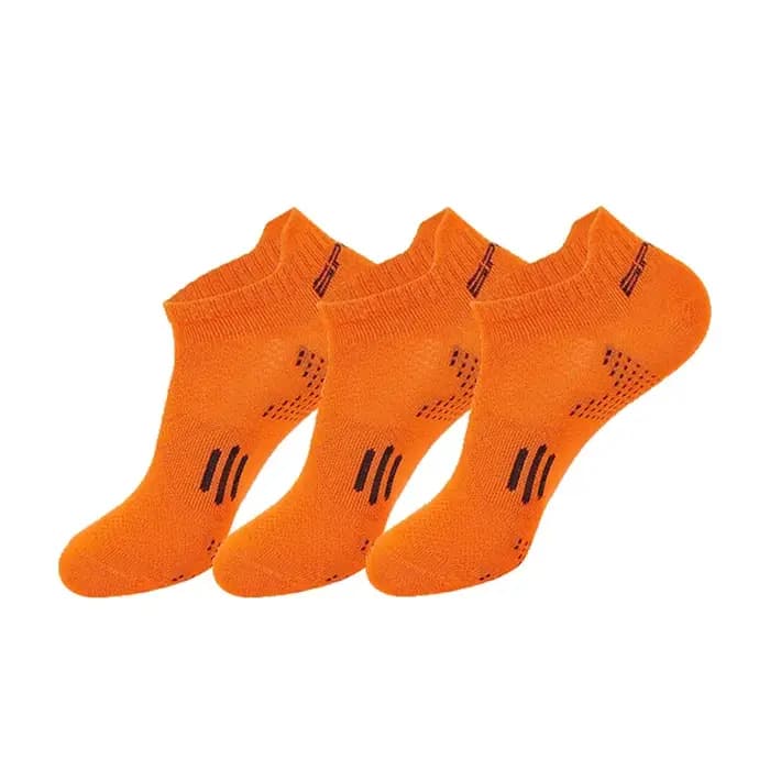 3 paires/lot chaussettes de course hommes femme basket-ball respirant anti-dérapant Sport Fitness cyclisme marche coton athlétique pas de sueur chaussette