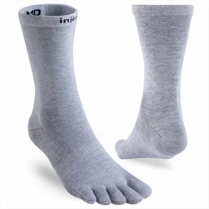 Chaussettes à cinq doigts Injinji Coolmax, chaussettes de sport décontractées à orteils séparés