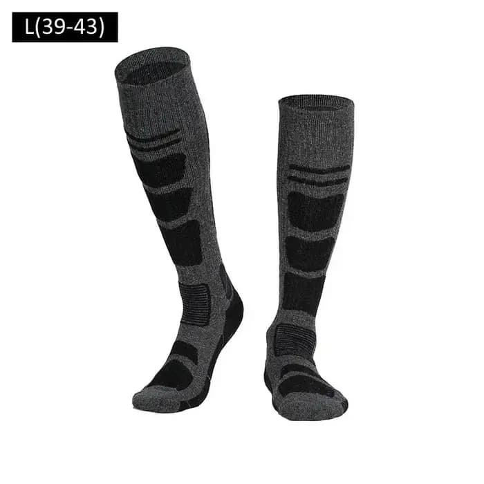 Chaussettes Snowboard sport laine cyclisme mérinos Ski hiver randonnée Ski bas hommes femmes genou haute chaussette thermique