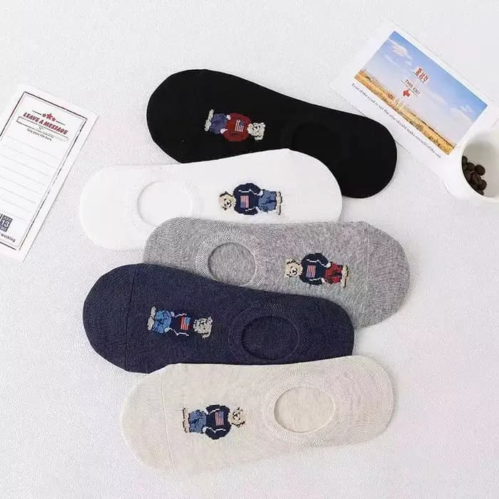 5 paires de chaussettes d'été en pur coton pour femmes