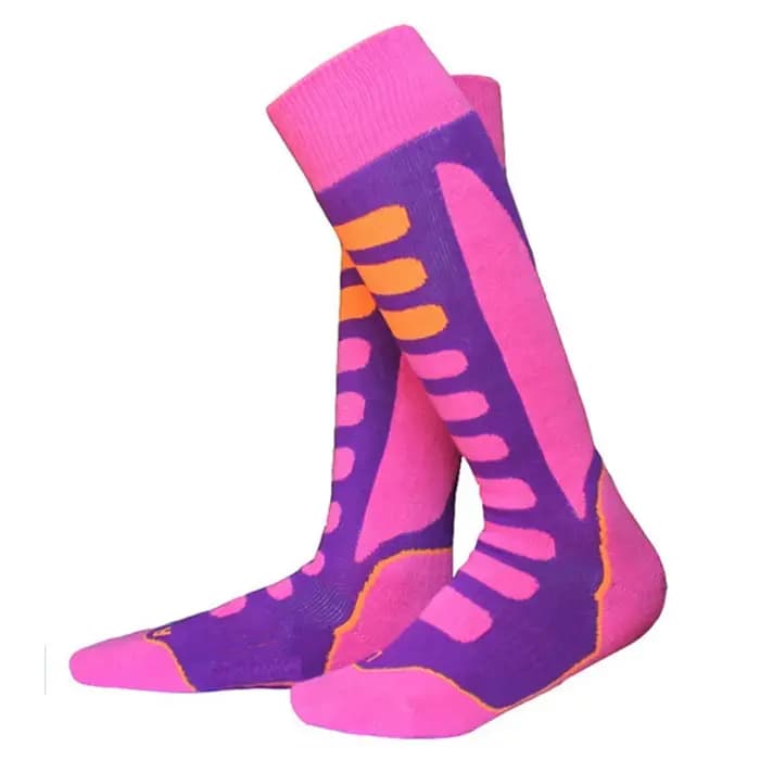 Coton Ski hommes thermique hiver chaussettes femmes enfants
