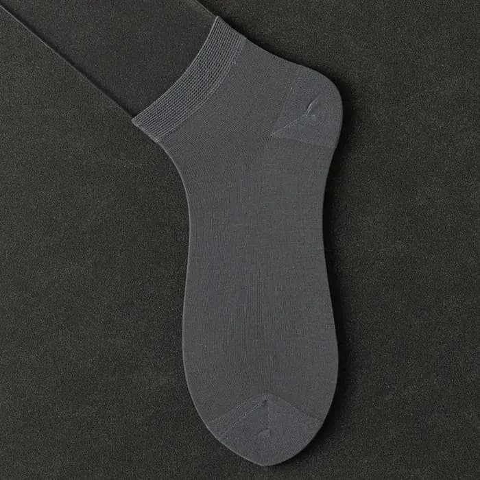 Chaussettes courtes en soie de mûrier pour hommes