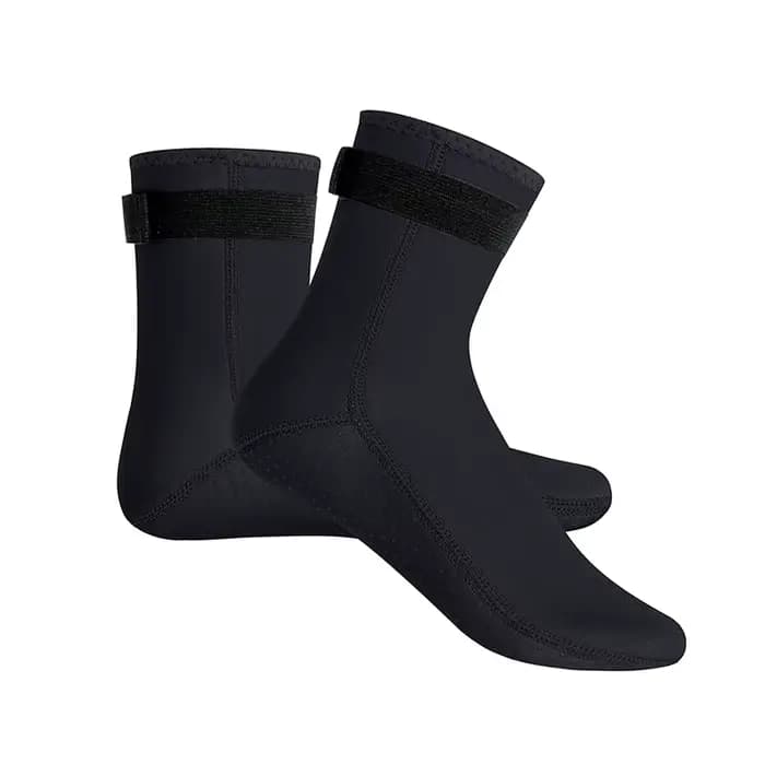 Chaussettes de plongée chaudes et profondes pour hommes, matériau imperméable, long tube, coordonnan
