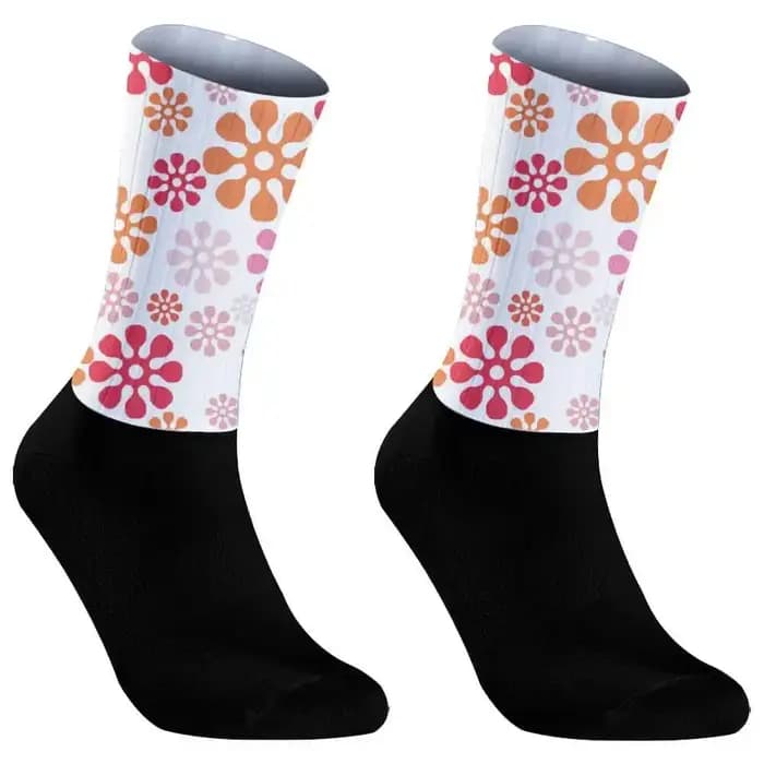 Chaussettes de sport à compression pour cyclisme en plein air