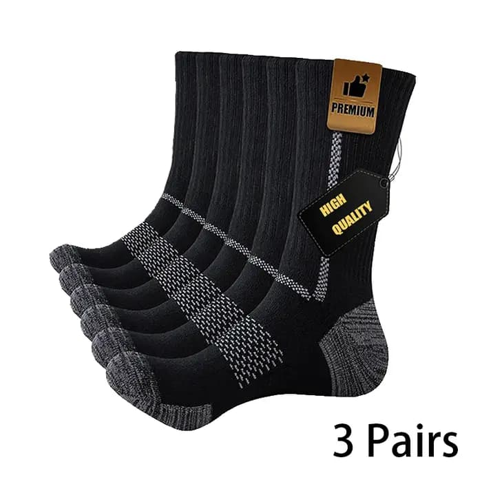 1/3 paires de chaussettes de sport pour hommes