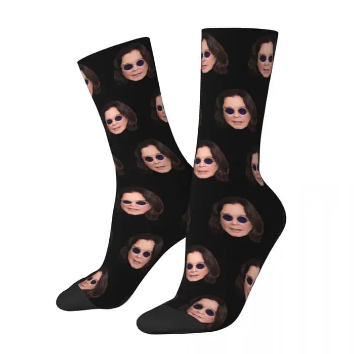 Chaussettes décontractées pour hommes et femmes, chaussettes graphiques Ozzy Osunununununanime, Happ