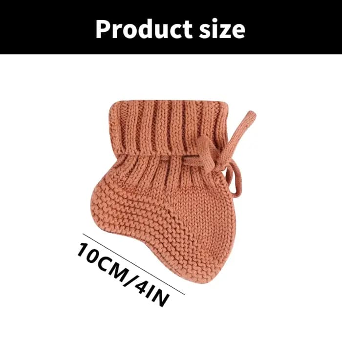 Chaussettes Chaudes Unisexes avec Attaches pour Bébé