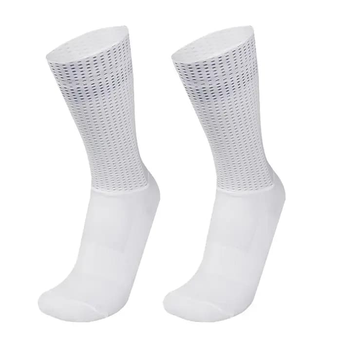 Aero silice nouveau Gel chaussettes d'été équipe de vélo antidérapant cyclisme respirant Pro course