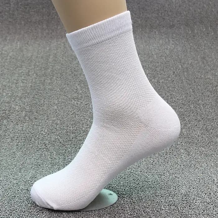Chaussettes d'Affaires Noires et Blanches pour Homme
