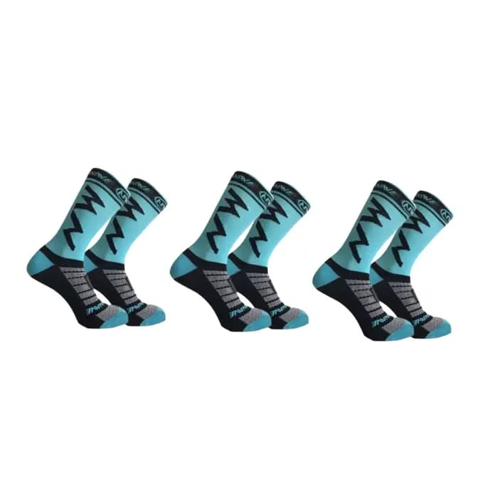3 paires de chaussettes de sport respirantes de haute qualité, adaptées à la course, au cyclisme en
