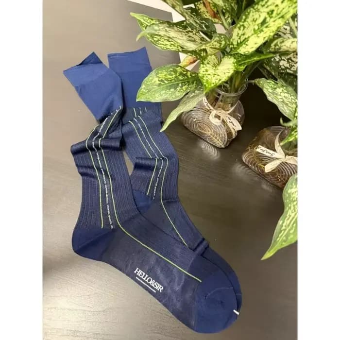Chaussettes habillées montantes pour hommes, longues, douces, élastiques, en nylon, pour toutes les