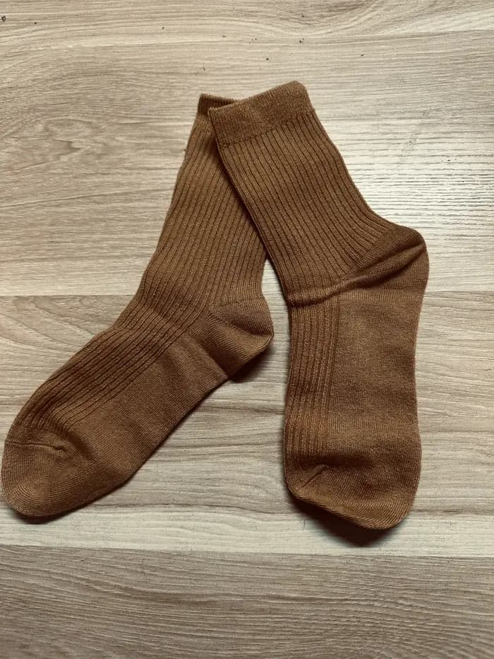 Chaussettes chaudes mi-longues pour hommes et femmes