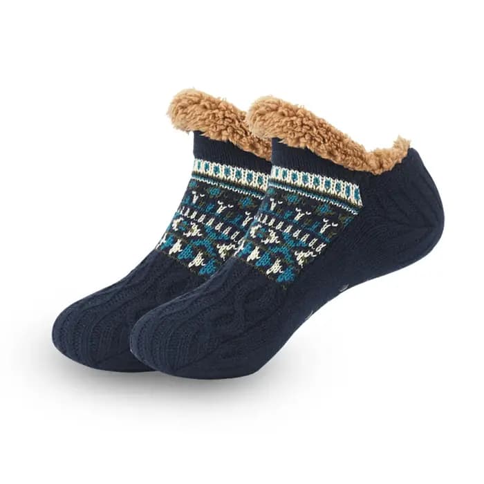 Chaussettes de sol chaudes pour hommes et femmes, chaussettes de neige, tapis de sommeil, pantoufles, chaussettes de Yoga antidérapantes, automne et hiver, 2024