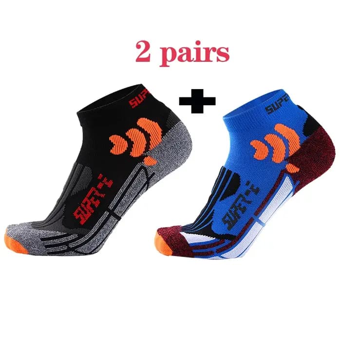 Chaussettes de sport de plein air à compression pour hommes et femmes