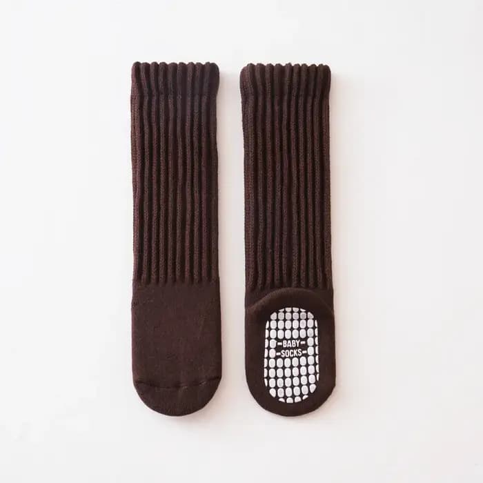 Chaussettes pour enfants garçons filles hiver épais chaud nouveau-né bébé genou haute longue mode