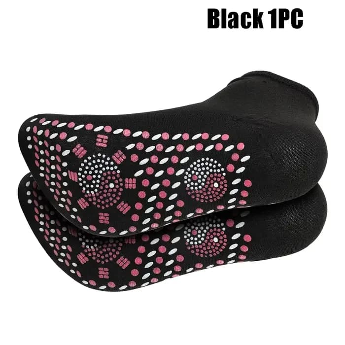 1/5 paires Tourmaline auto-chauffant chaussettes hiver chaud thermique soins de santé