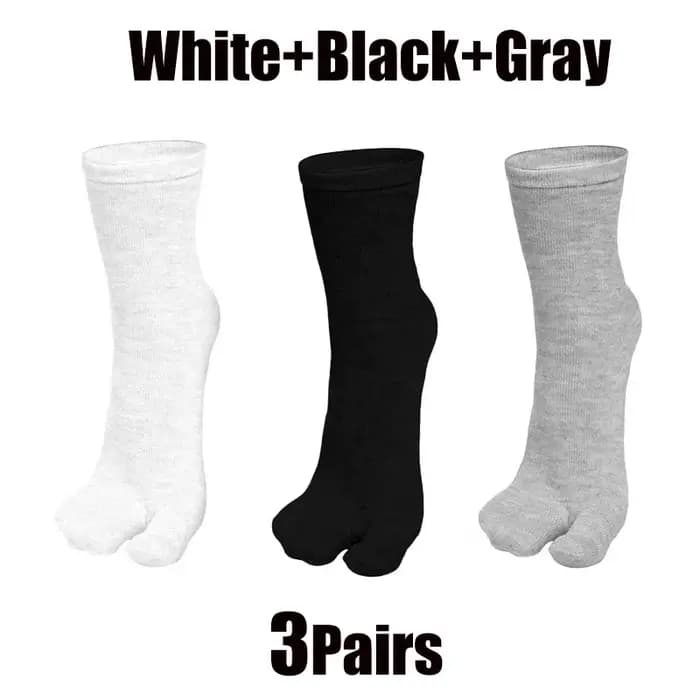 3 paires de chaussettes Tabi pour hommes et femmes