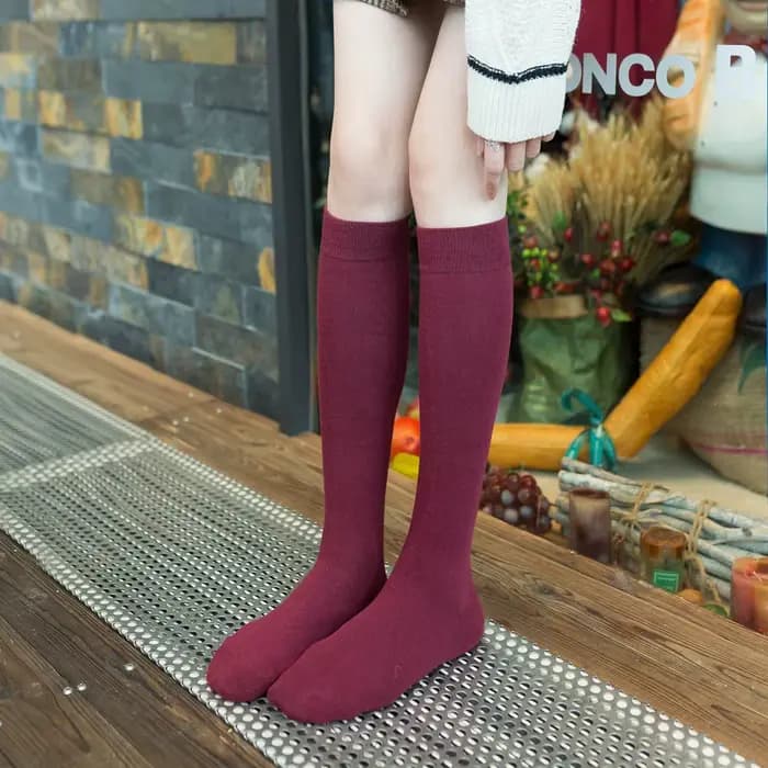 Chaussettes sulfen Coton pour Femme, 8 Couleurs, Automne Hiver, Harajuku, Décontracté, Trick, Chaud, Solide, Document Sox, 2024