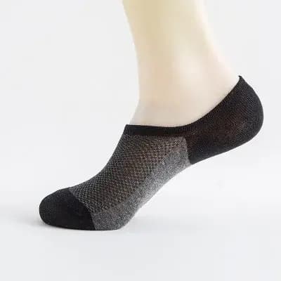 5 paires/lot hommes chaussettes extensible façonnage adolescents chaussette courte costume pour toutes les saisons
