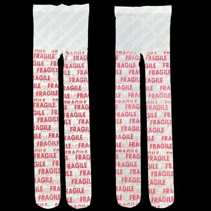Chaussettes lettres esthétiques Y2k Kawaii Vintage