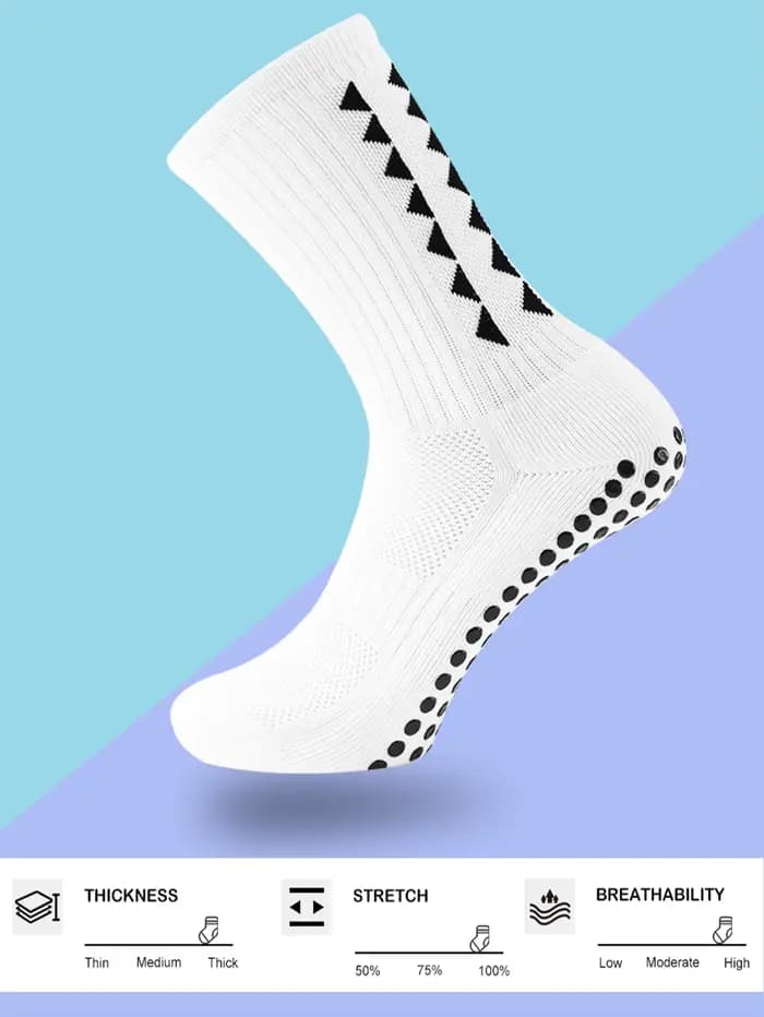Chaussettes antidérapantes pour hommes et femmes